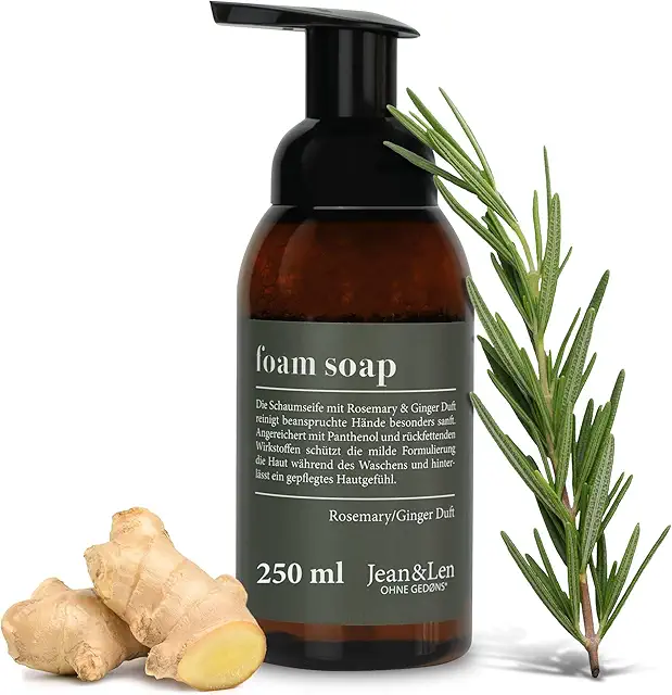 Fenjal Foam Soap Rosemary & Ginger - Gentle Hand Cleanser 250ml