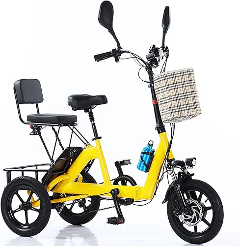 Triciclo Eléctrico De 3 Ruedas Para Adultos, Batería De 48