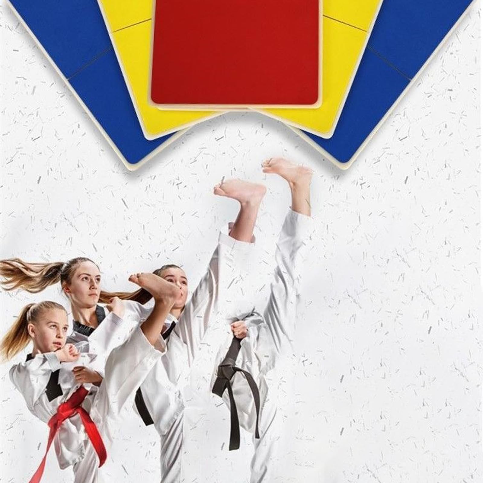3 Stück Set Kindern Karate-brechbrett,Taekwondo-Training Tragbares Schlagbrett,Taekwondo Wiederholbarer Brettbruch,Trainings-Taekwondo-Brett,Für Training von Erwachsenen und Kindern