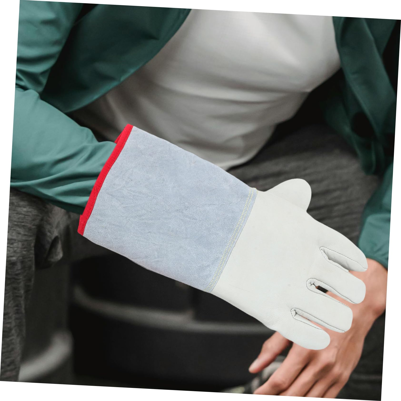1 Paar Kältebeständige und Schutz Handschuhe für Männer Isolierte und Wasserdichte Freezer Mittens für Lager Transport und Wissenschaftliche Bequem und Strapazierfähig