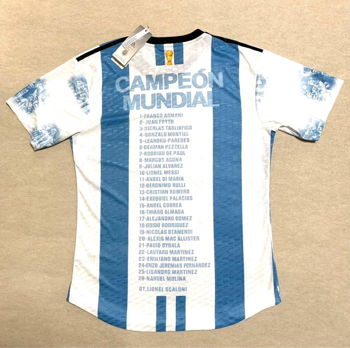 Amazon.co.jp: W杯優勝 メモリアル限定 オーセンティックユニフォーム