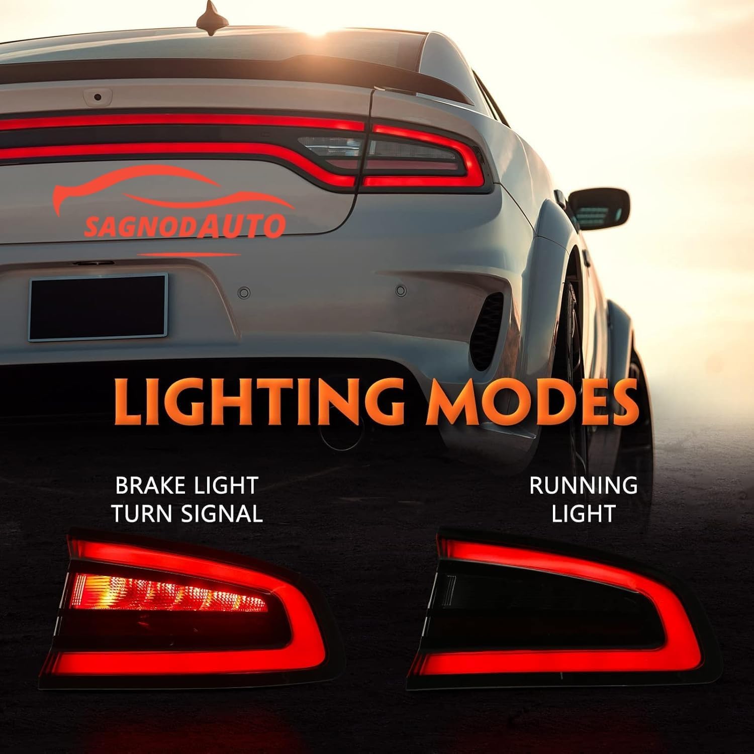 LED TailLight Compatible With 2015-2023 Dodge Challenger Outer Right Passenger Side