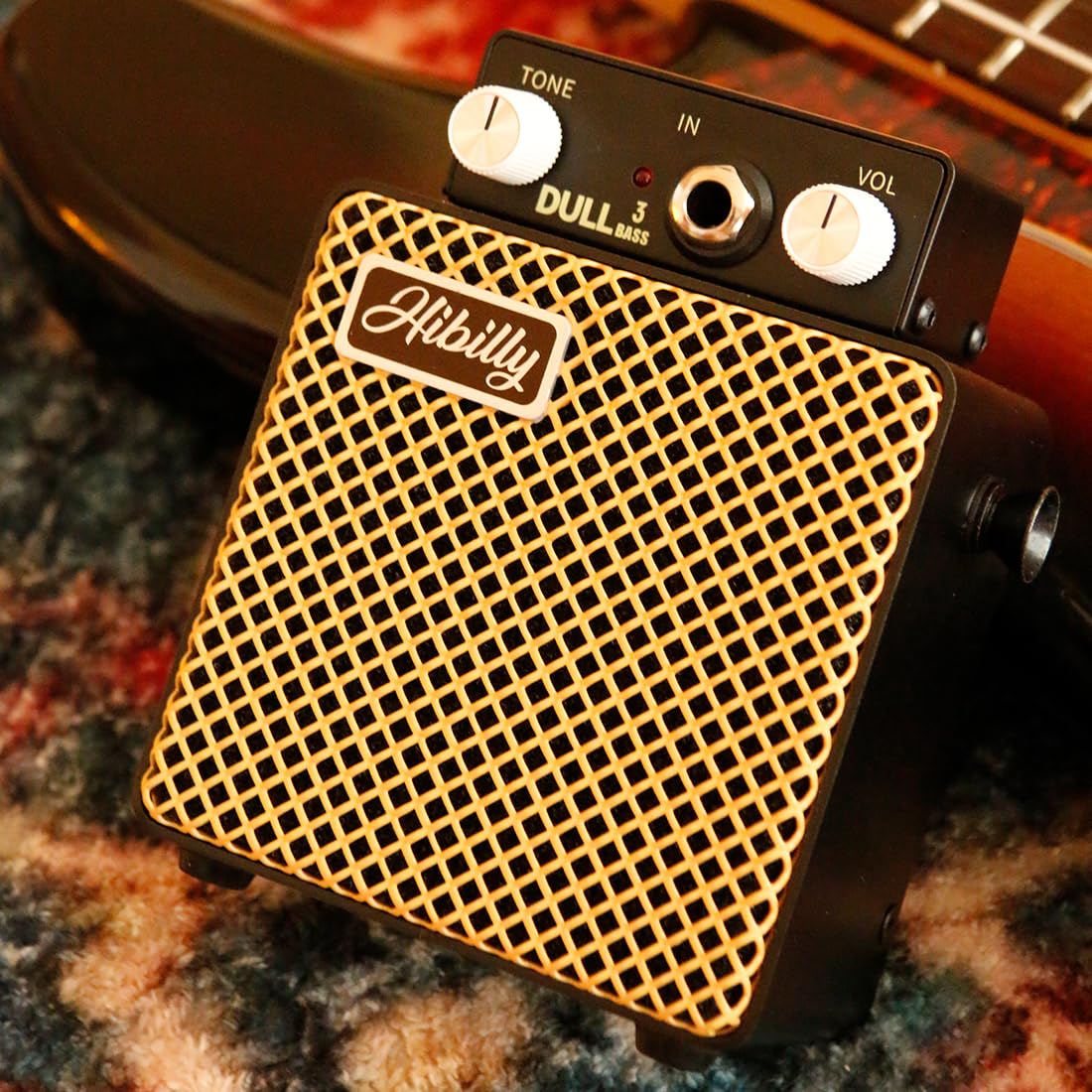 2025 Full Metal Mini Pocket Bass Verstärker und Micro Amp für professionelle Auftritte und Übungssitzungen - Dull 3 Darkling Black