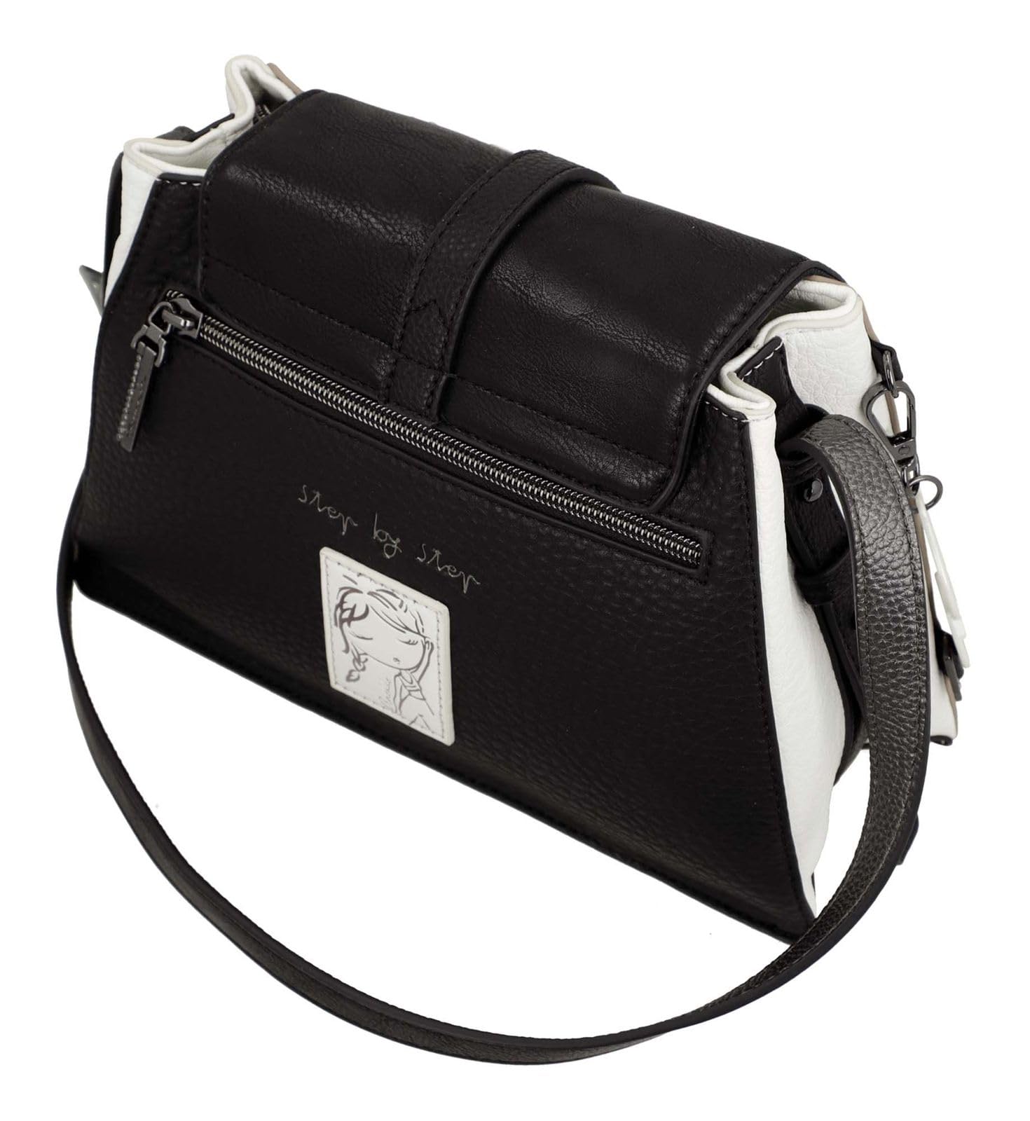 Bandolera mujer Anekke Eikon 42753-560 con solapa y cremallera - Mujer