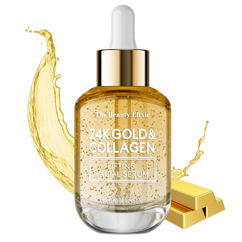 The Beauty Elixir Sérum facial com colágeno e ouro 24K, 50 mL