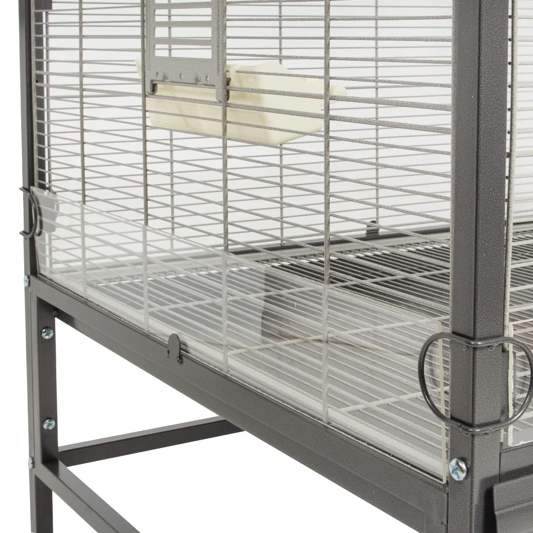 Montana Cages | Voliere, Zimmervoliere, Käfig Casa 90 - Antik/Platinum