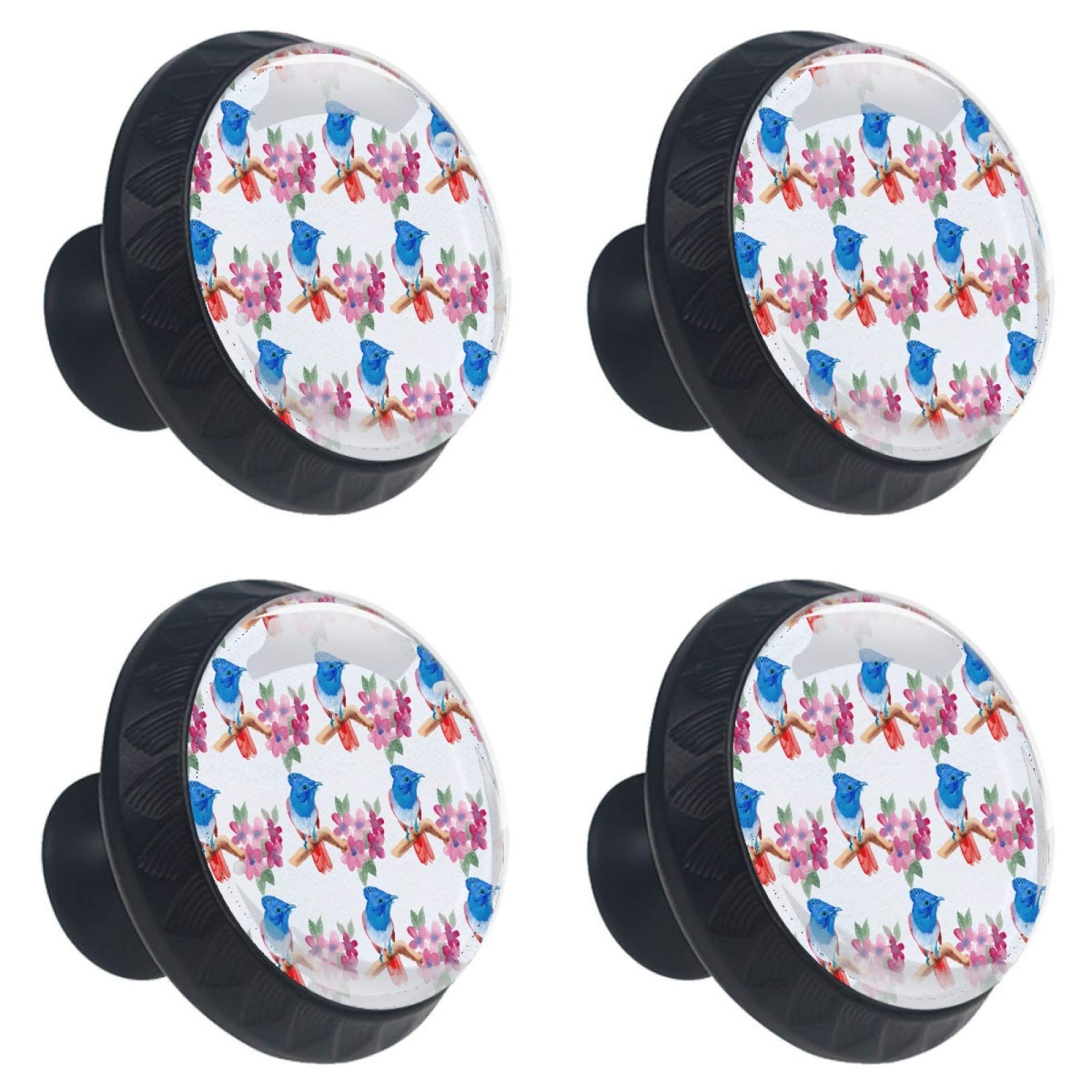 Boutons de tiroir en verre pour relooker facilement une armoire fade