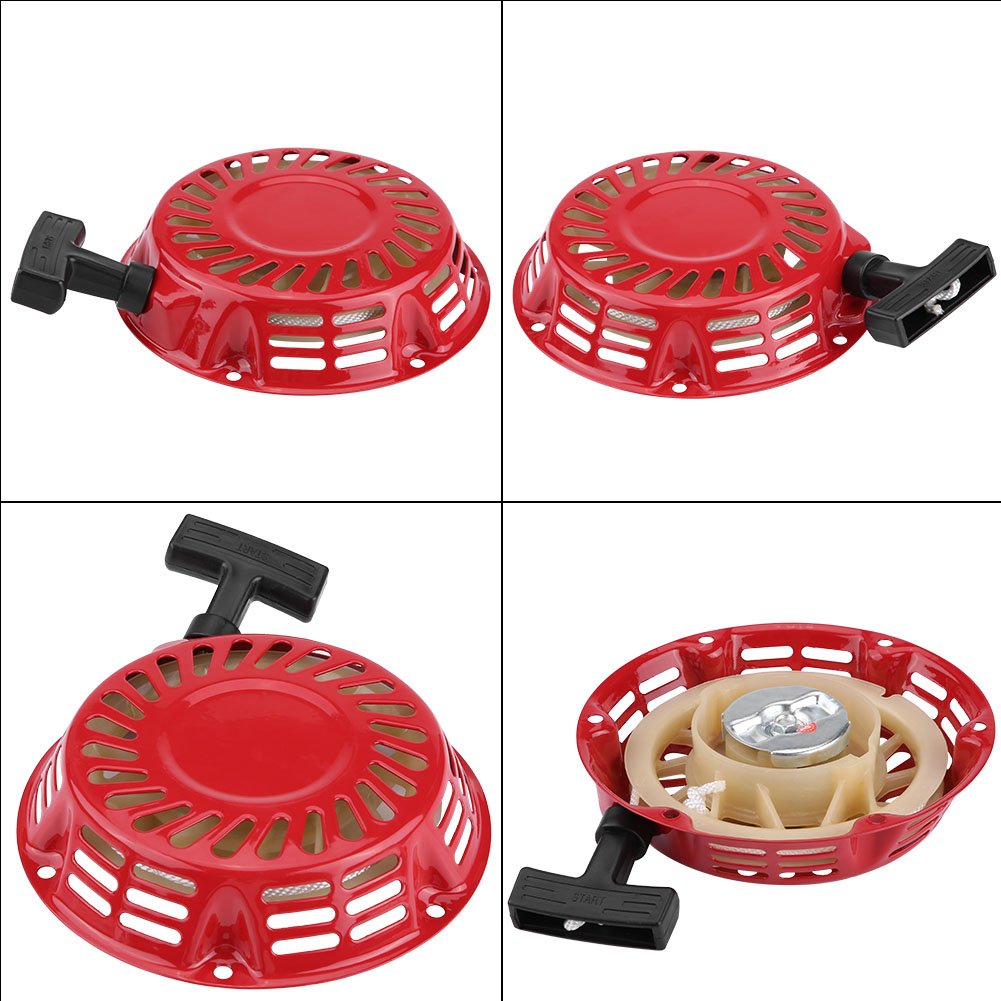 Démarreur de traction de générateur d'essence de KIMISS, dispositif de démarrage de démarreur de recul de moteur à essence de démarreur de recul 2000W 168F