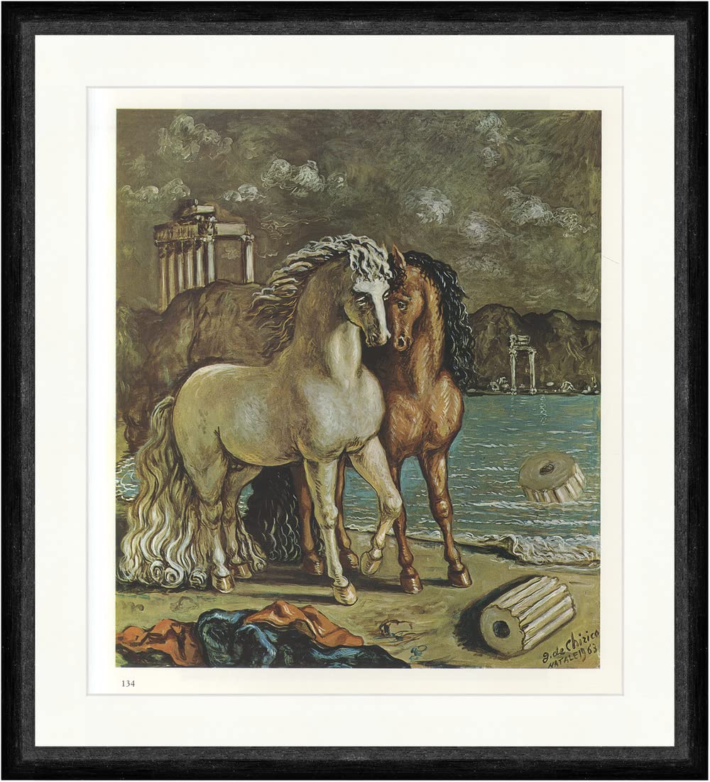 Giorgio De Chirico Faks_Plakatwelt 1499 Cheval d'Achille Balios et Xantos