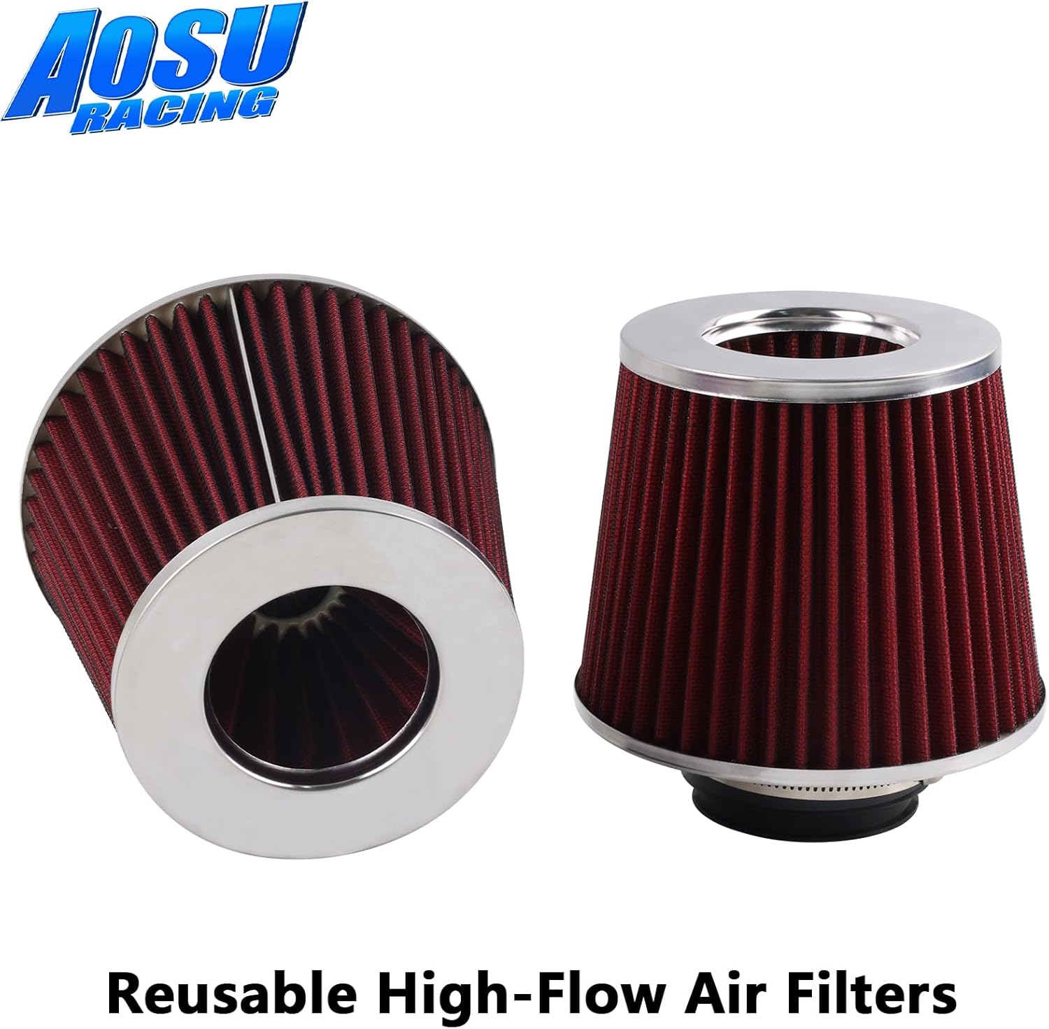 Cold Air Intake Kit Compatible with BMW E82 E88 E89 E90 E91 E92 E93 135i 335i 535i N54 3.0L, Increases Horsepower & Torque, More Aggressive and Sporty Induction Sound