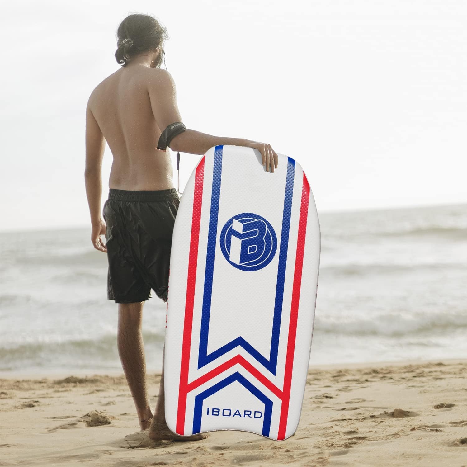 Tragbares aufblasbares Bodyboard, 106,7 cm