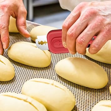 Pan Scoring Cutter - Easy to use sour scoring tool, bread cutting tool, retractable pan lame cutter | Multipurpose pan scoring blade, ergonomic sour bread scoring cutter for French bread dough pastry