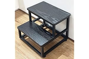 Bed Step, Sturdy Ladder Step Stool for Seniors and Adults