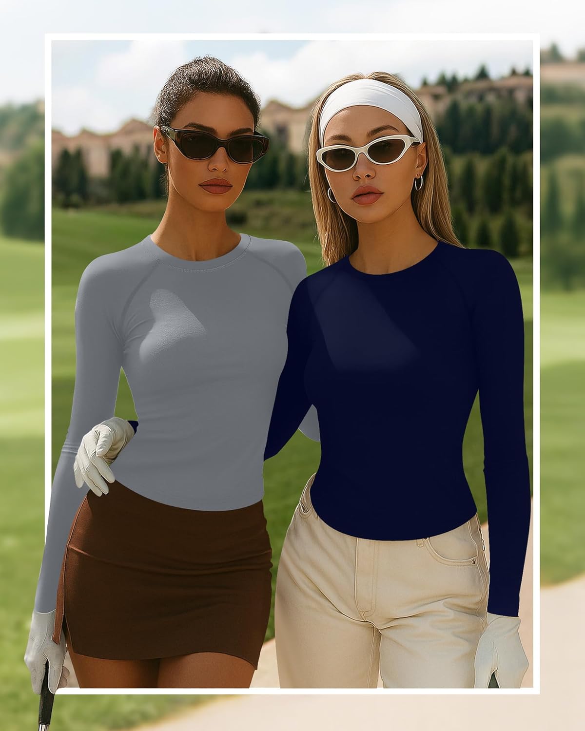 Oakgarden 4 Pack Women's Seamless Workout Shirts Long Sleeve Yoga Athletic Top Thumb Holes Raglan Crewneck Sports Running Tee