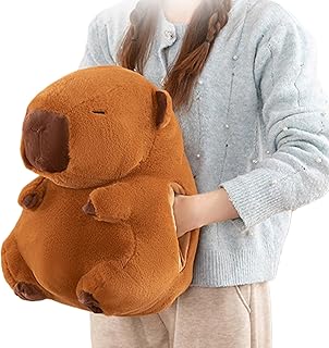 ハンドウォーマーピロー | カピバラ ハンドマフ クッション | ぬいぐるみ 湯たんぽカバー 女の子 女性 子供 寒さ対策 冬用 あんか