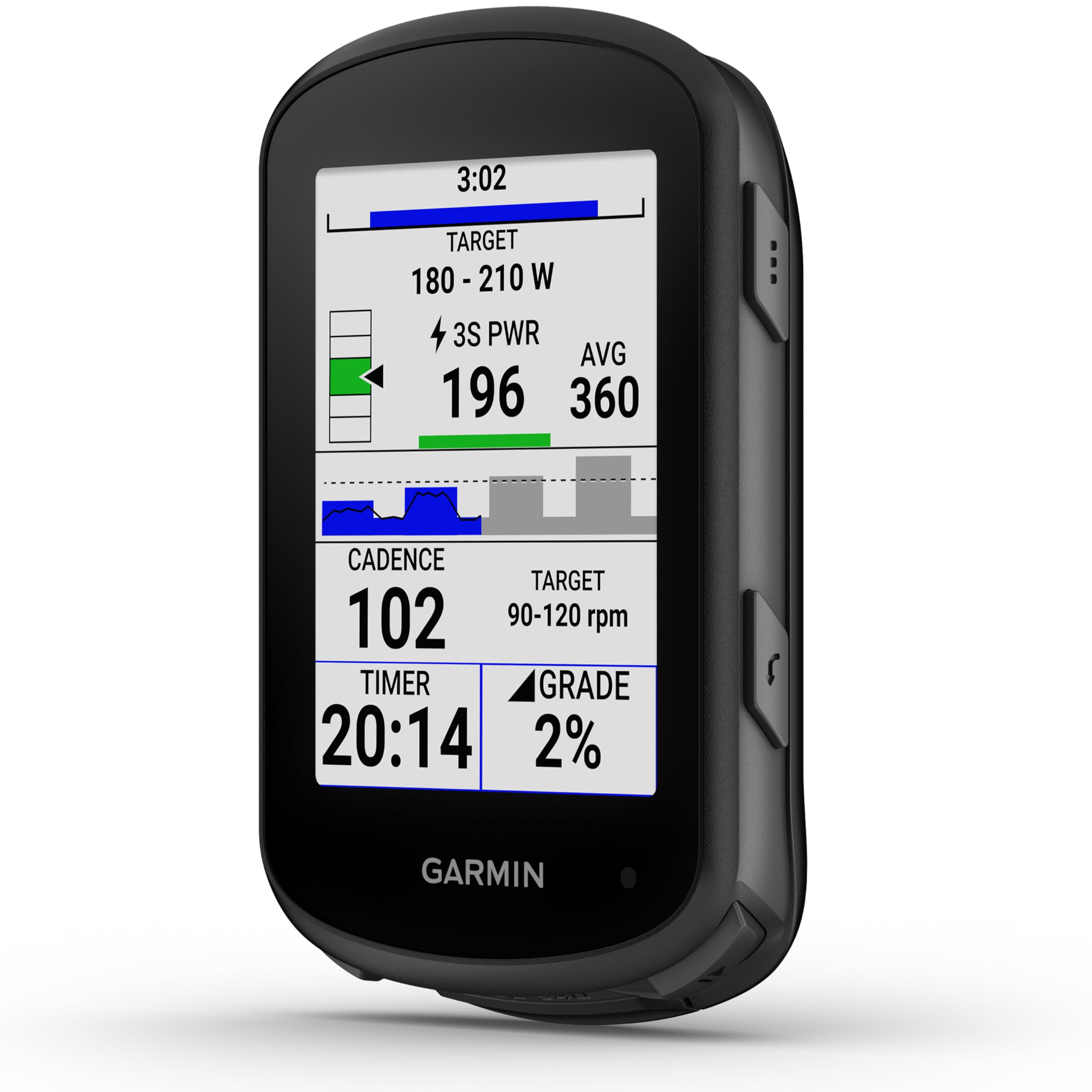 Garmin [renewed] Edge 540 - GPS-Fahrradcomputer mit Tastenbedienung, 2,6 Zoll Farbdisplay, Europakarten, umfassenden Leistungsdaten, bis zu 26 Std Akkulaufzeit [Generalüberholt]