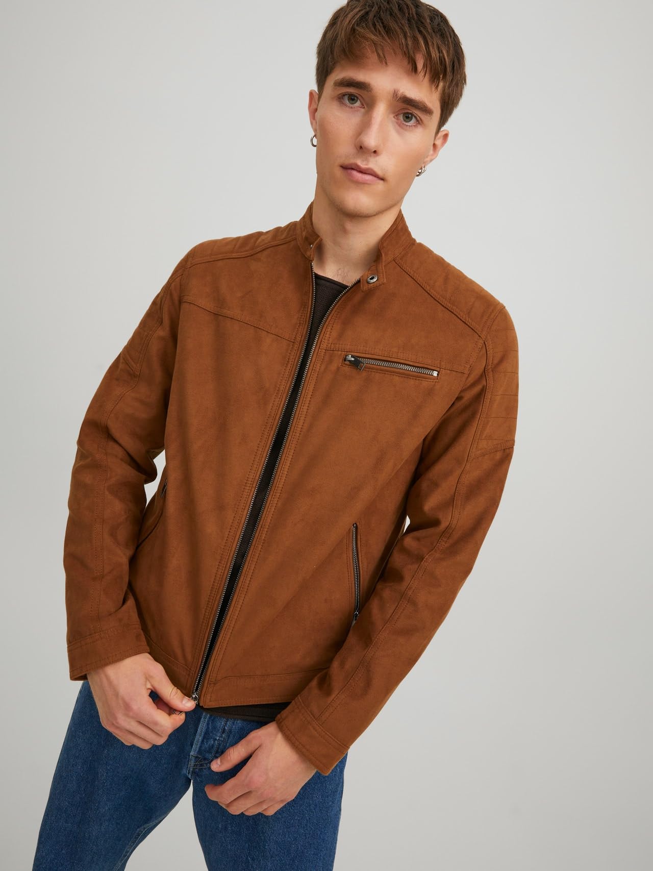 JACK & JONES Faux Suede Jacket Faux Suede Jacket