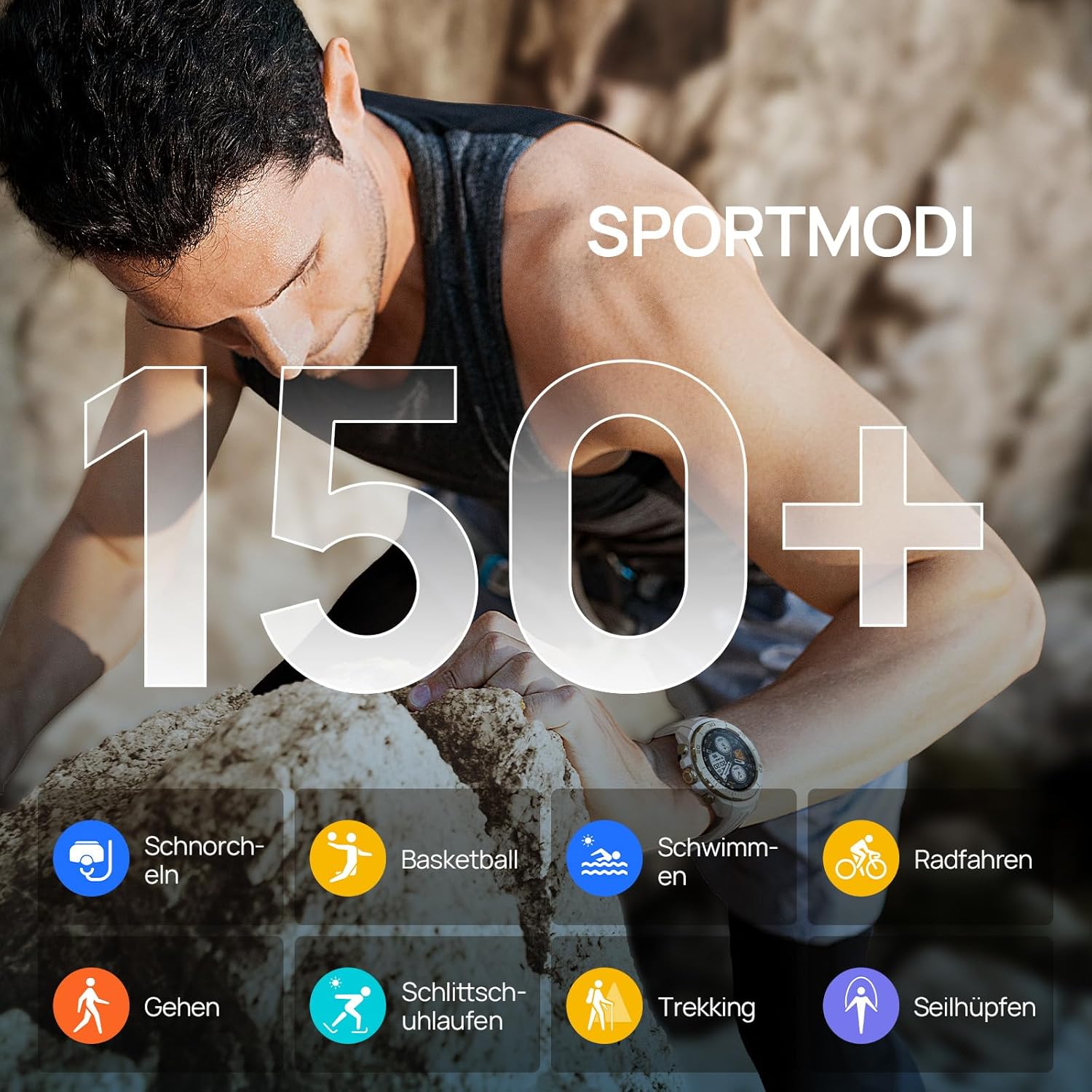 Mibro GS Explorer Smartwatch with 150+ sport modes