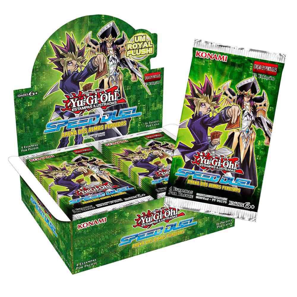 Box 36 Boosters Yu-Gi-Oh! Speed Duel Arena das Almas Perdidas
