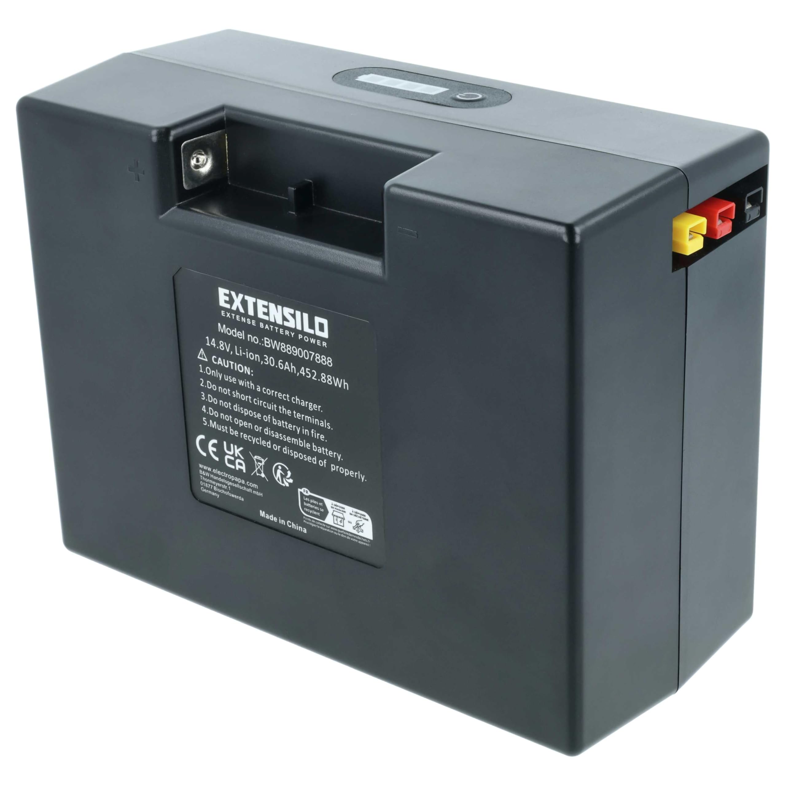 Akumulator kompatybilny z Powakaddy Freeway Caddy (30,6 Ah, 14,8 V, litowo-jonowy, w zestawie ładowarka)