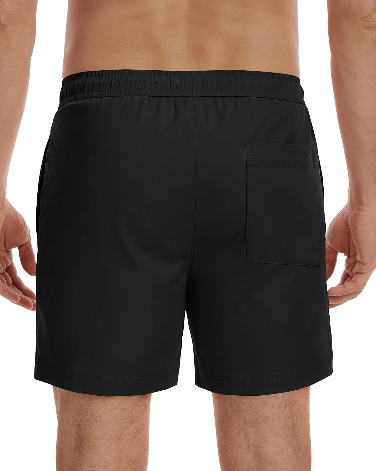 Ntrlv Men's 2 in 1 Running Shorts 5" Lightweight Quick Dry Athletic Workout Shorts with Liner and Pockets for Gym Training