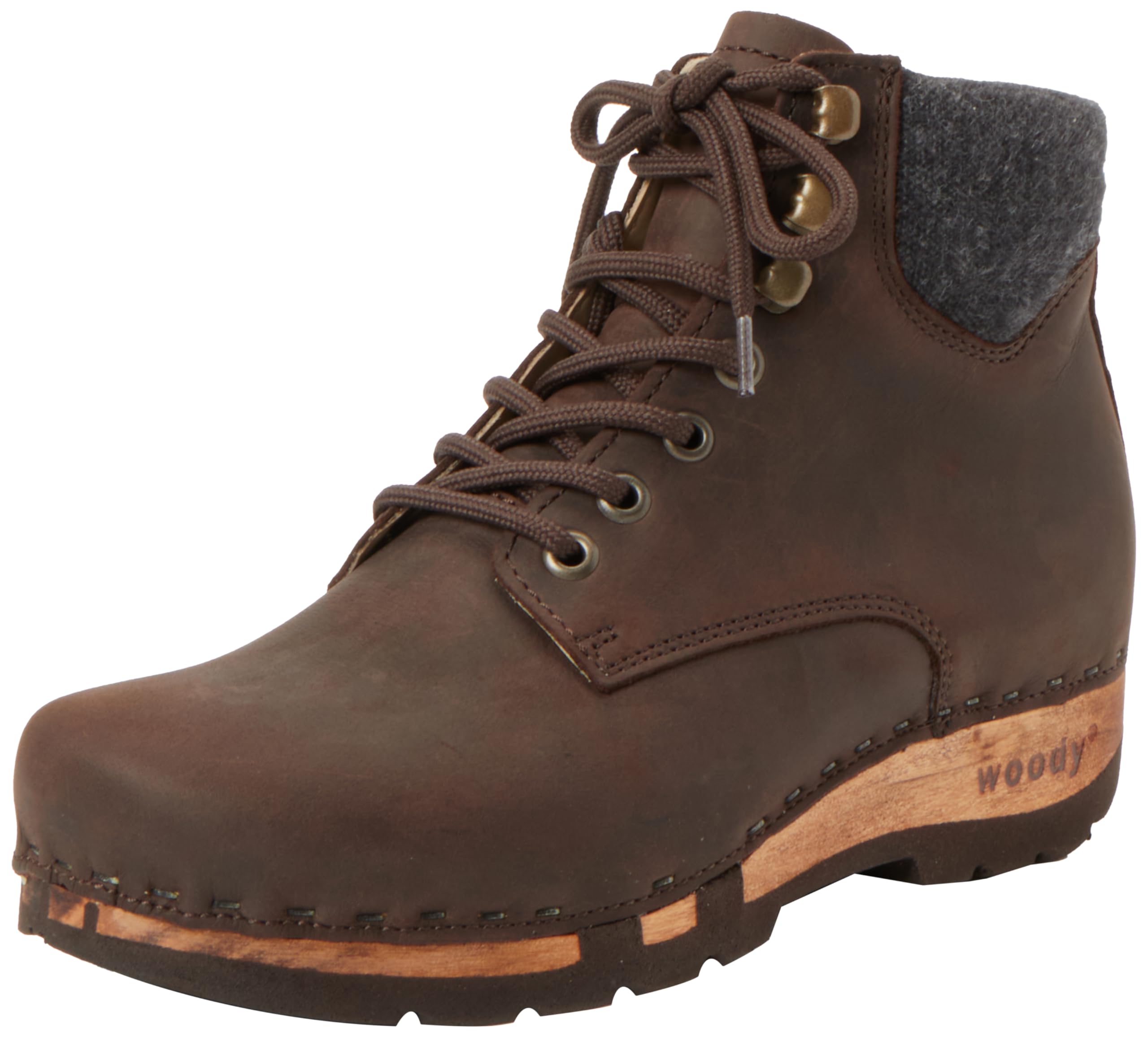 Woody Women's Mona Ankle Boots, Caffe, 42 EU, Coffee, 9 UK