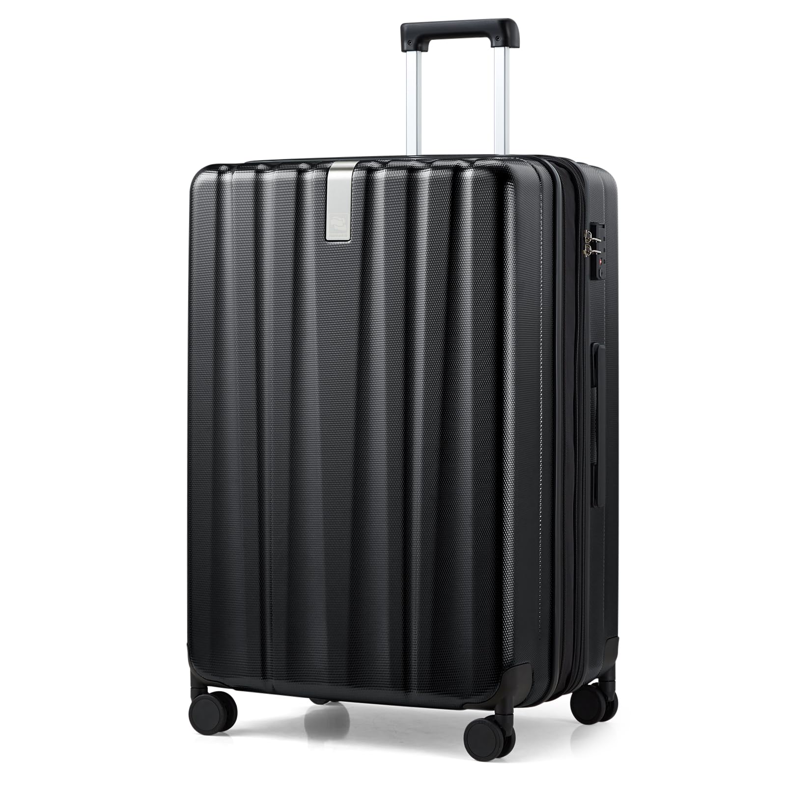 Hanke 29 Inch Expandable Checked Luggage Lightweight PC Hard Shell Luggage Suitcases with Wheels Travel Luggage Rolling Large Suitcase Travel Luggage