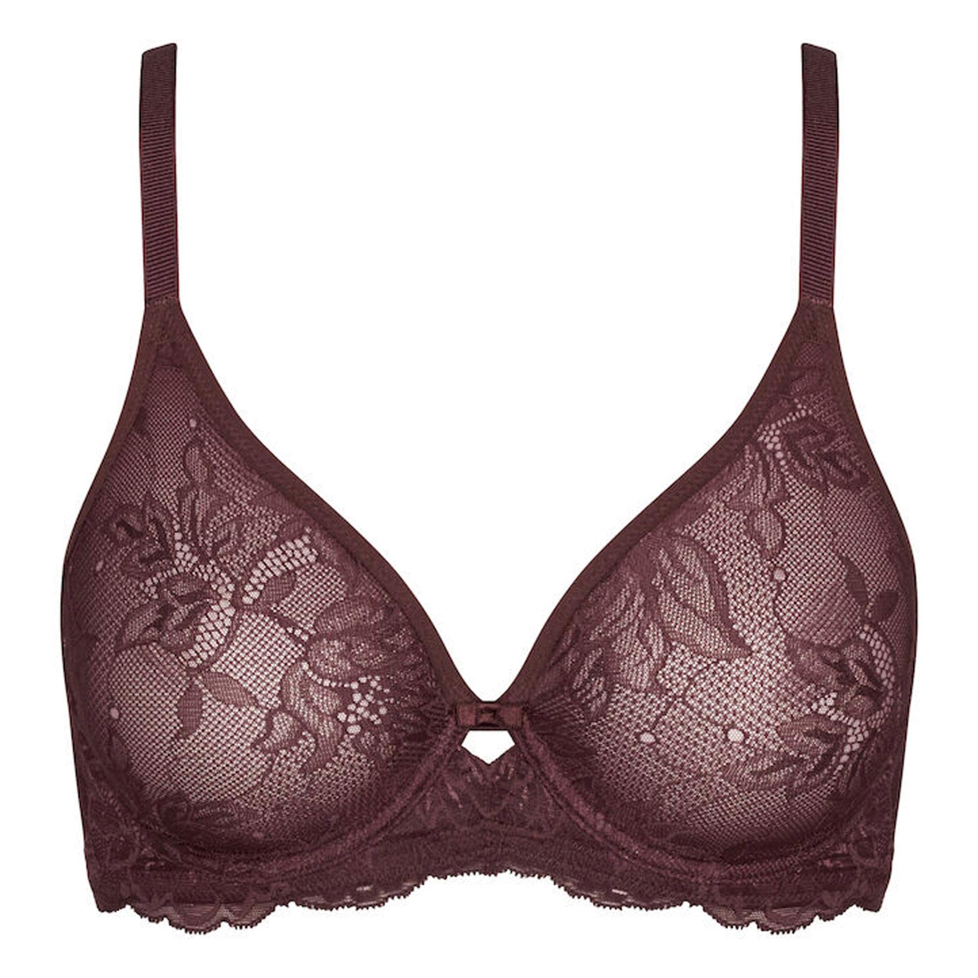 Triumph Women's Amourette Charm W02 Bra, Decadent Chocolate, 36B
