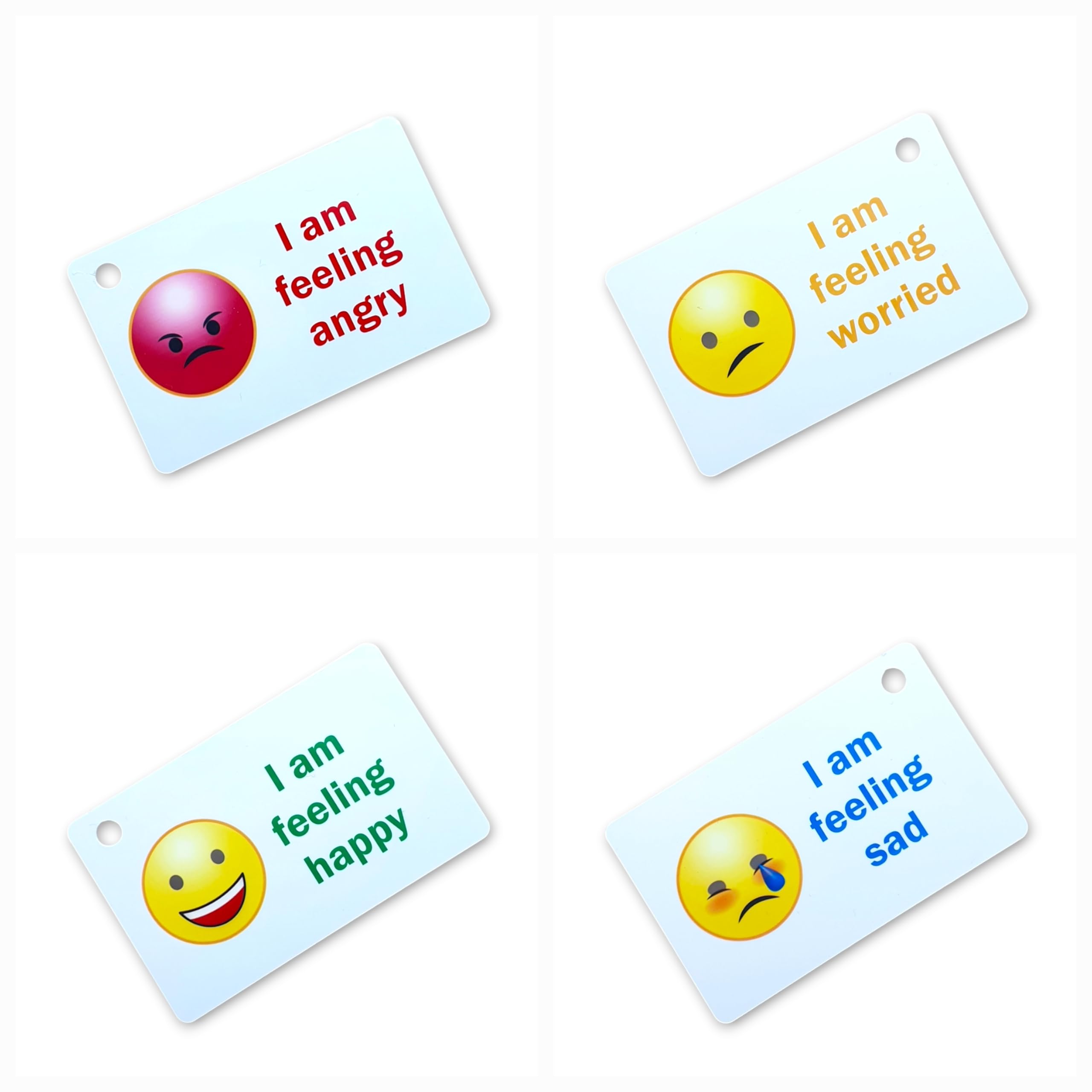 Feelings Cards - Zones of Regulation Cards - Feelings Flash Cards - Emotions Cards - Communication Cards - PVC Cards - Image 3