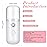Honoson 2 Nano Facial Mister Sprayer Portable Face Nano Mister for Eyelash Extensions USB Rechargeable 1 oz Handy Skin Care Machine for Face Hydrating, Daily Makeup(Black and White)