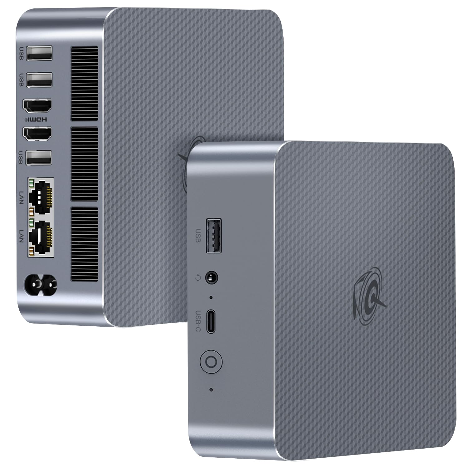 BeelinkEQi12 Mini PC, Intel Core i5 1235U(10C/12T, Up to 4.4GHz), 16GB DDR4 3200MHz 500GB PCle4.0 SSD, Mini Computer Dual HDMI Display 4K 60Hz/Dual Gigabit LAN/WiFi6/BT5.4/Micro PC/Win11 Pro