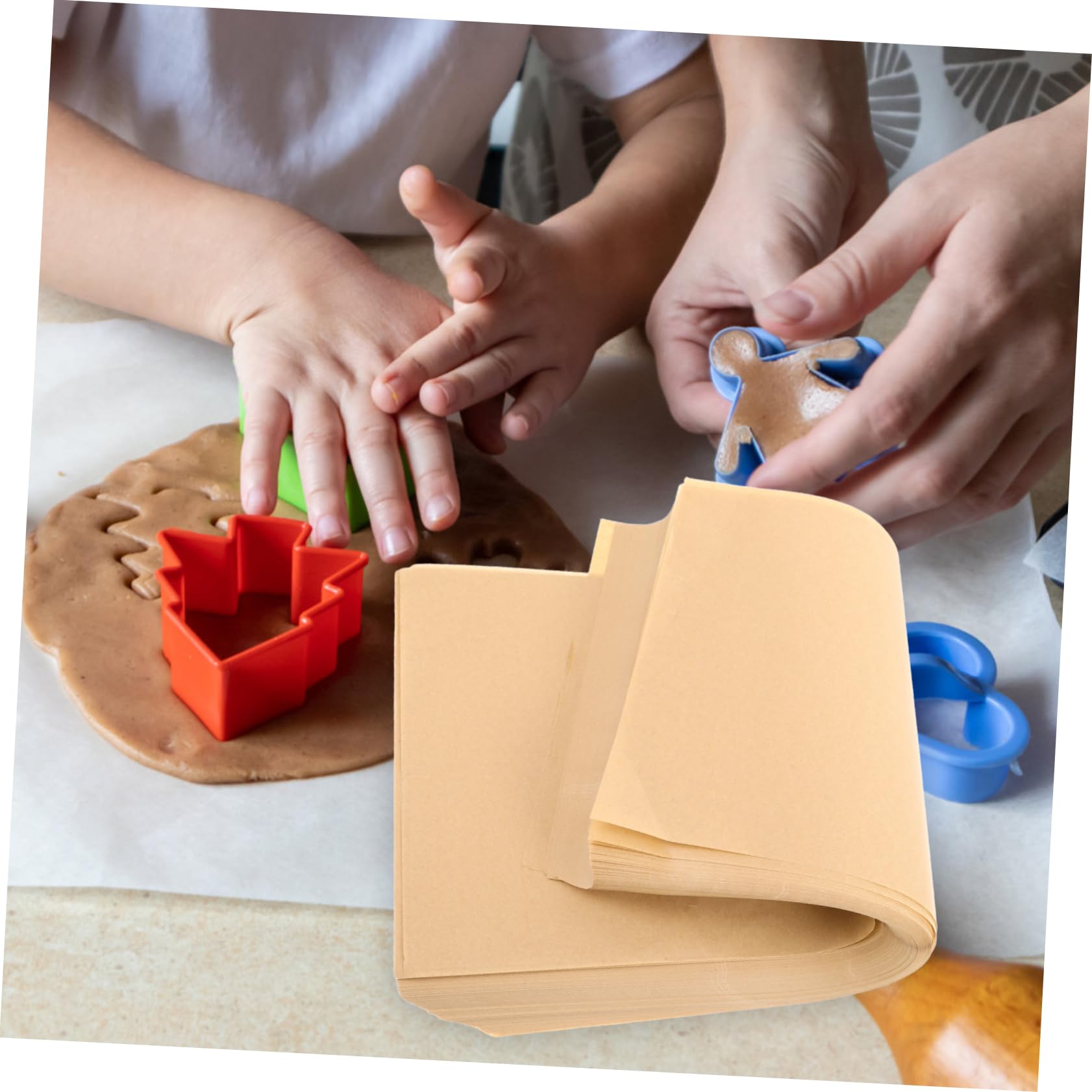 Feuilles de Papier Sulfurisé 300 Pièces Silicone pour Usage Alimentaire
