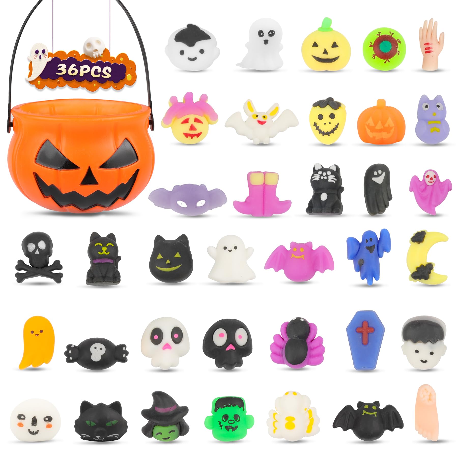 Amazon.com: WOXAFO Halloween Party Favors - 36PCS Mochi
