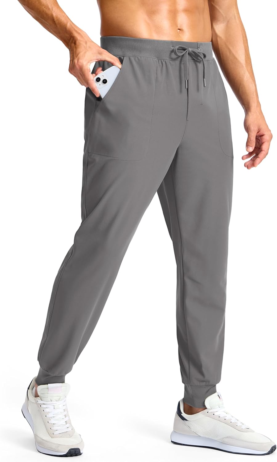 Soothfeel Joggers for Men Golf Joggers Pants with Pockets Slim Fit Casual Comfy Pants Lightweight Athletic Workout Sweatpants