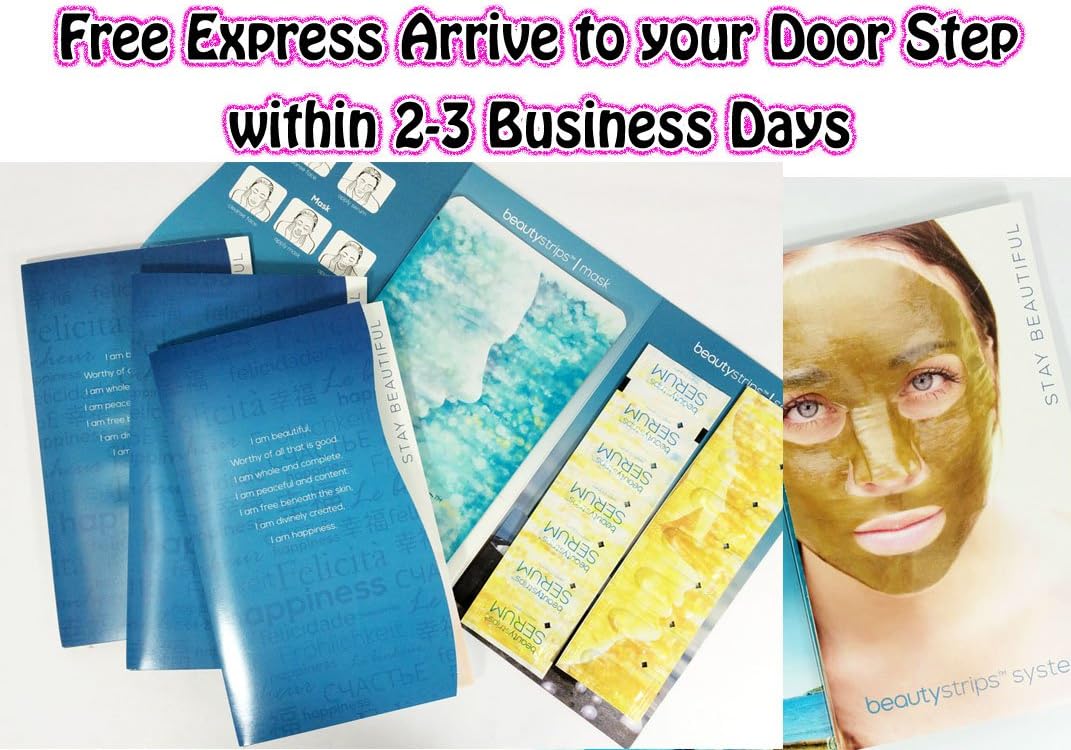 20 Packet Fgxpress Beauty Strips-anti-aging - Mask, Serum, Lifting Skin Beauty,refine Look and Feel of Skin