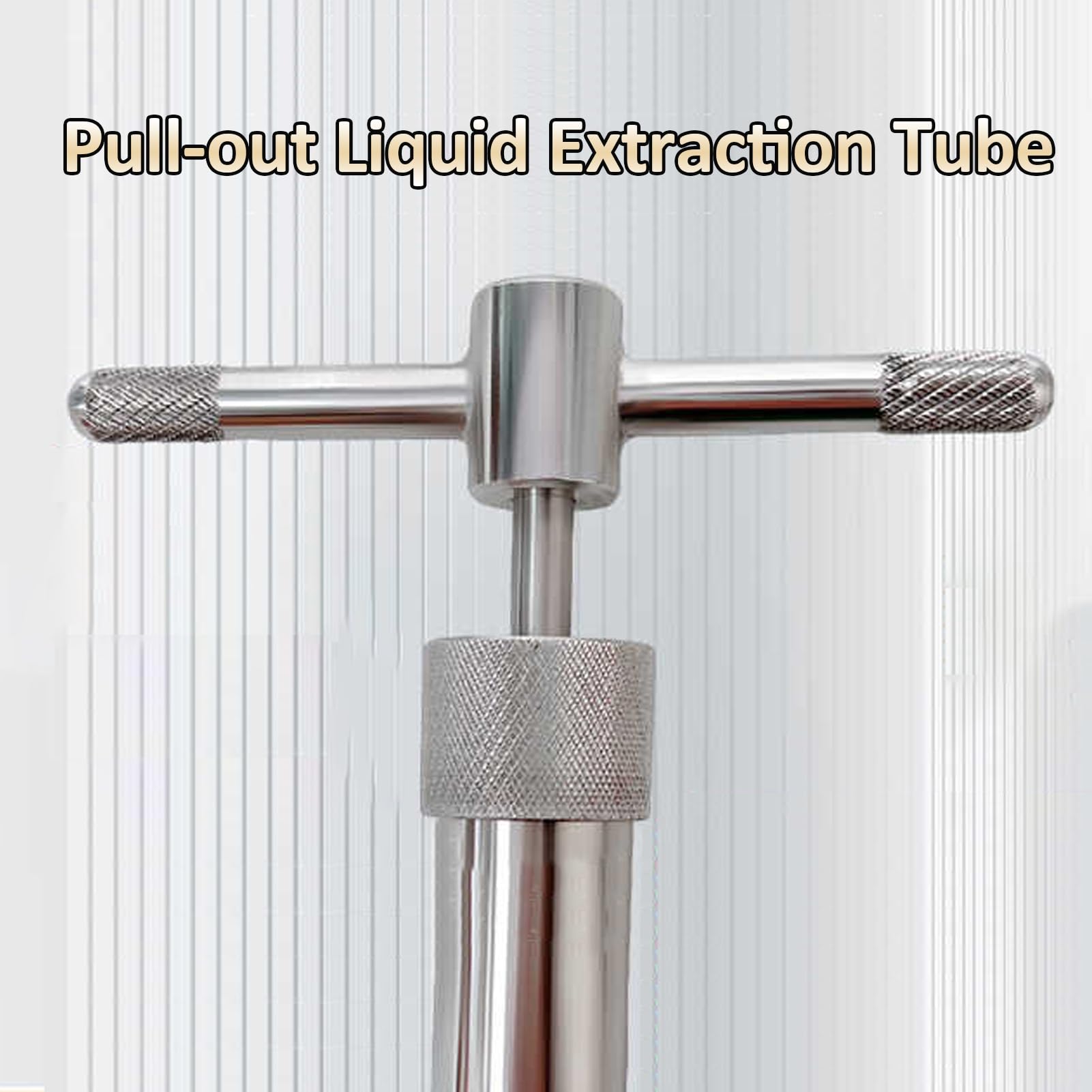 Genérico Sonda de muestreo de líquidos de Acero Inoxidable 304-1,2 m (3,9 pies) - Ladrón de Agua con Escala para Laboratorio e investigación científica - Herramienta Duradera para muestreo de líqui