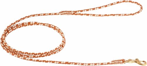 Alvalley Braided Leather Dog Leashes with Snap Clip - Pet Leads for Dogs - Soft 