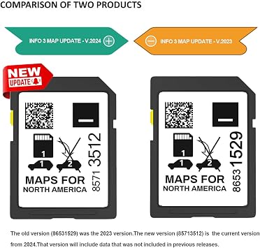 2024 Map Version GPS Navigation SD Card Map 85713512 Fits GM Chevry Cadilla Buic