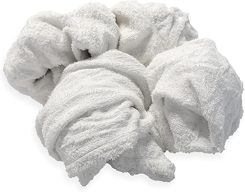 Miniatura 2 de SupremePlus Trapos de tela de toalla blanca reciclada de alta calidad compra toallas de limpieza de tela de toalla resistentes en una caja, trapo