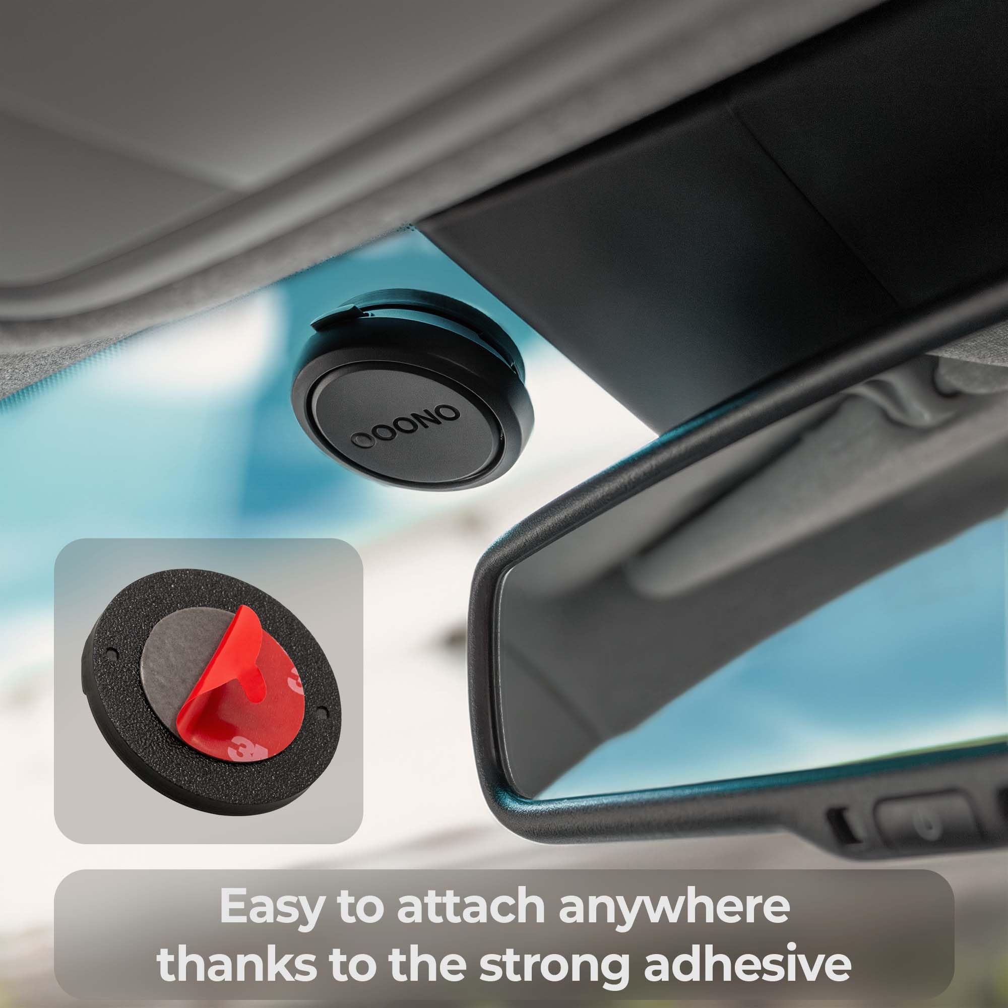 ALAFLY Magnetic Mount For OOONO CO-Driver NO2, Super-Magnet