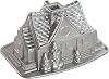 Nordic Ware Baking mold, aluminum casting, silver, 13x25x19.1cm