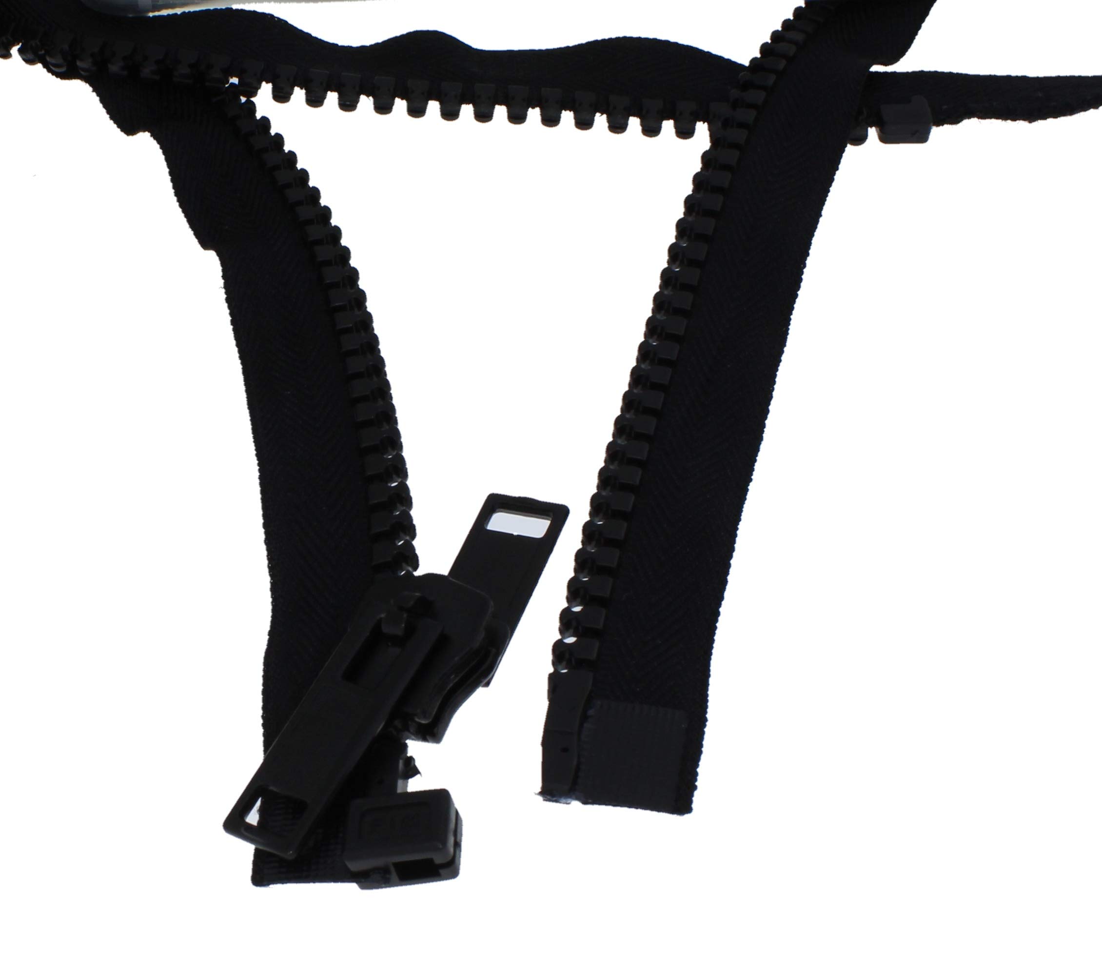 Cremallera Personalizada Longitud Negra Cremallera De Dos Vías Zipworld Cremallera De Dos Vías Plástico Ganador Cierre Tienda Campaña