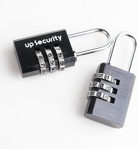 Miniatura 2 de Cerradura de combinación pequeña con código, mini cerraduras de equipaje para maleta, cremallera de mochila, combinación de candado pequeño, número