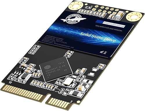 Miniatura 1 de Dogfish mSATA SSD 500GB 3D NAND TLC SATA III 6 Gbs, mSATA (1.181x2.004in) Unidad interna de estado sólido - Compatible con PC de escritorio portátil