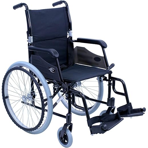 Karman 24 pounds LT-980 Ultra Lightweight Wheelchair Black