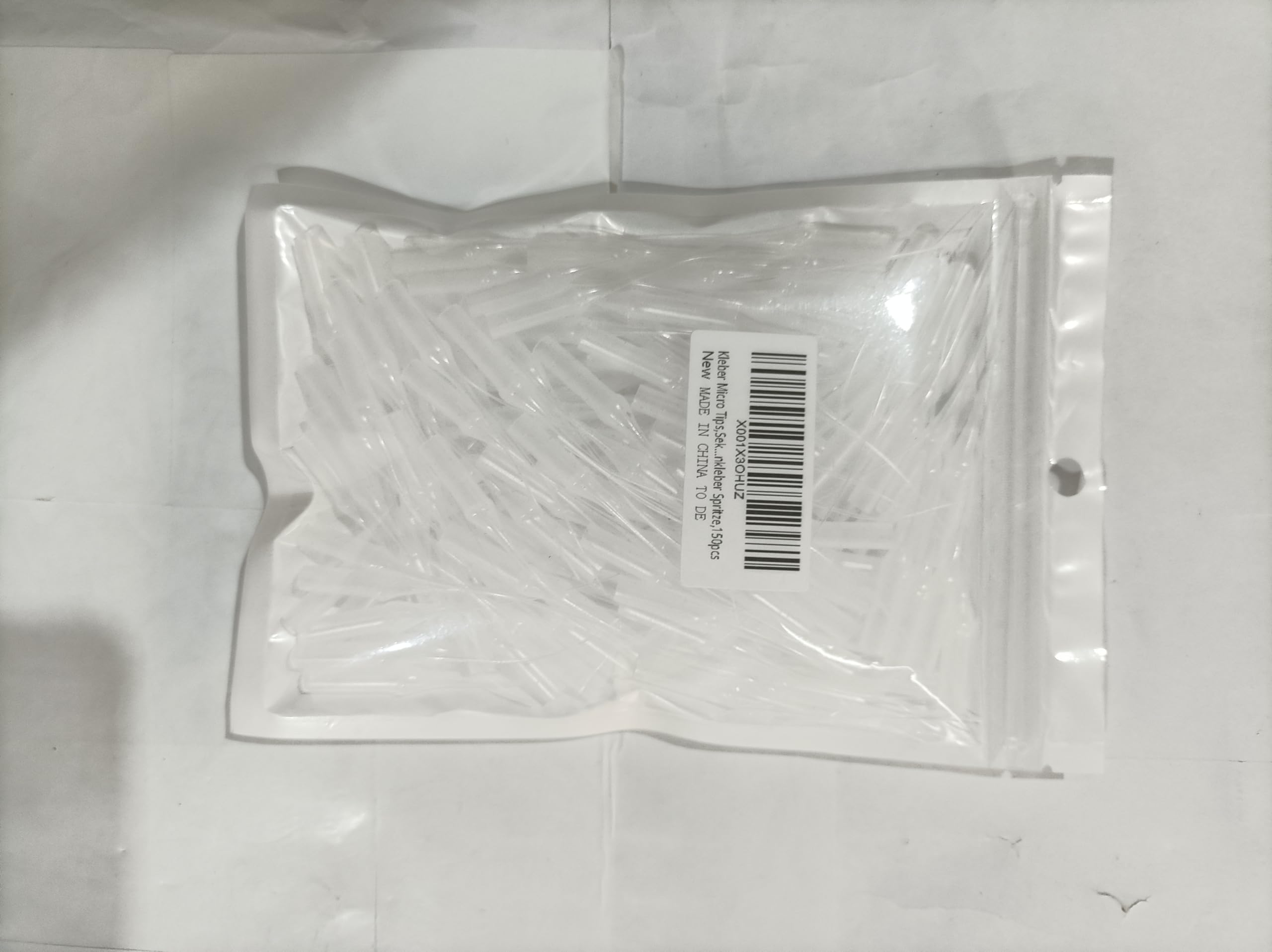 150 PCS Compte Gouttes De Colle,Embout De Bouteilles De Colle,Compte Gouttes De Colle Pointes,Micro Pointes De Colle Plastique,Compte-Gouttes Longue Bouche,Longue Bouche Miniature Remplacent