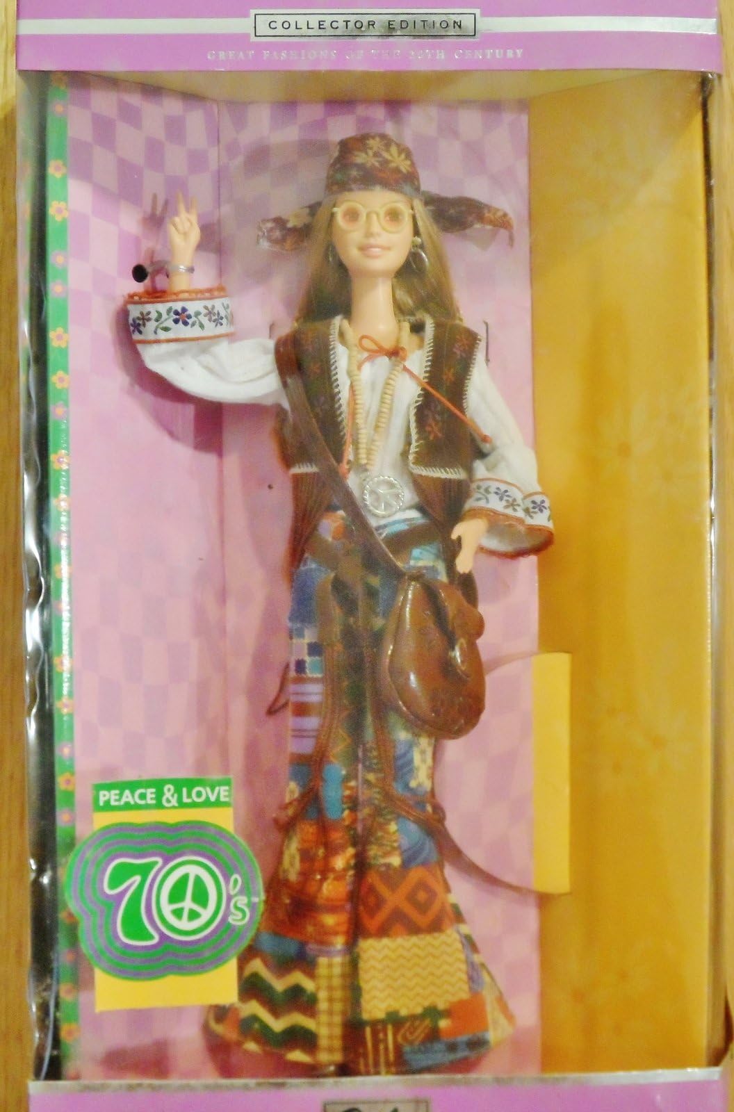 Barbie Peace & Love 70's Collector Doll: Great Fashions of t