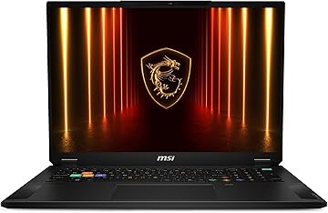 MSI Stealth A18 AI+ A3XWJG-006US 18" Copilot+ PC Gaming Notebook UHD+ 120 Hz AMD Ryzen AI 9 HX 370 64 GB 2 TB SSD Midnight Black AMD Chip 3840 x 2400 Windows 11 Home NVIDIA GeForce RTX 5090 with 24 GB True Color Technology In-plane  STEALTHA18AI3006