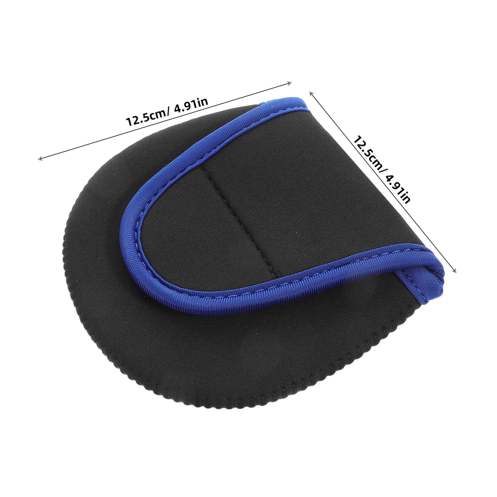 KICHOUSE Fishing Reel Pouch Protective Cover Baitcaster Reel Organizer Case -collision Storage Bag for Fishing Accessories