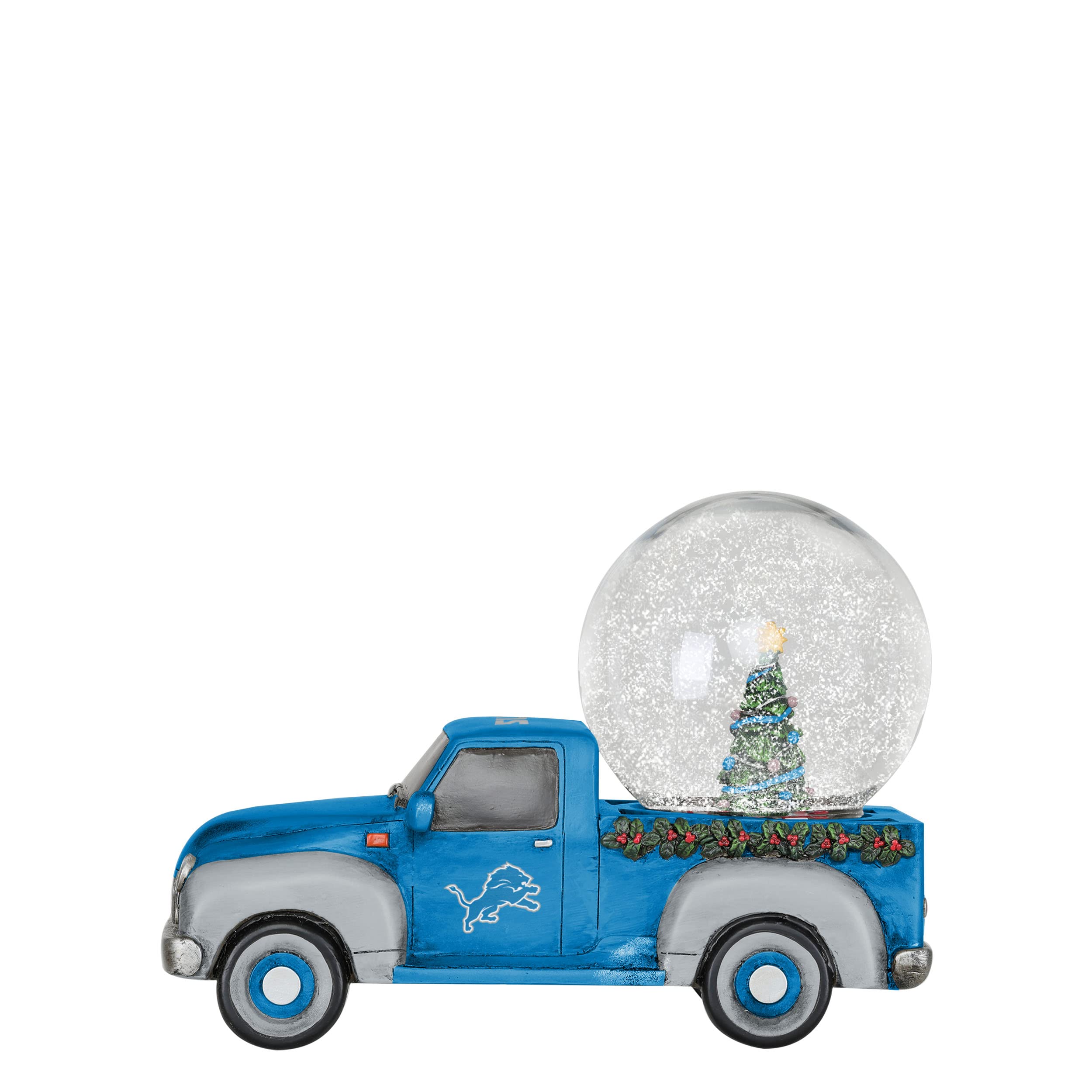 FOCO NFL Unisex-Adult NFL Team Logo Holiday Pickup Truck Snow Globe